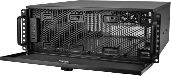 SilverStone Technology RM44 4U Rackmount Server Chassis with Enhanced Liquid Cooling Capability (up to 360mm Radiator), SST-RM44