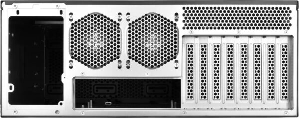 SilverStone Technology RM44 4U Rackmount Server Chassis with Enhanced Liquid Cooling Capability (up to 360mm Radiator), SST-RM44