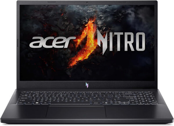 acer Nitro V Gaming Laptop | AMD Ryzen 5 7535HS Hexa-Core Processor | NVIDIA GeForce RTX 4050 Laptop GPU | 15.6″ FHD IPS 144Hz Display | 8GB DDR5 | 512GB SSD | WiFi 6 | Backlit KB | ANV15-41-R5N6