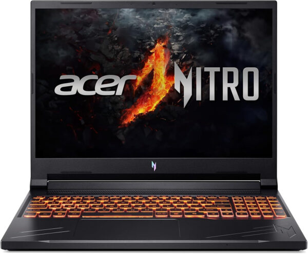 Acer Nitro V Gaming Laptop | AMD Ryzen 7 8845HS Octa-Core AI Capable Processor | NVIDIA GeForce RTX 4060 Laptop GPU | 16″ WUXGA IPS 165Hz Display | 16GB DDR5 | 1TB Gen 4 SSD | Wi-Fi 6E | ANV16-41-R5J0