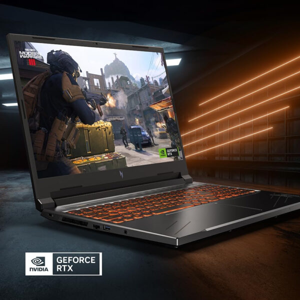 Acer Nitro V Gaming Laptop | AMD Ryzen 7 8845HS Octa-Core AI Capable Processor | NVIDIA GeForce RTX 4060 Laptop GPU | 16″ WUXGA IPS 165Hz Display | 16GB DDR5 | 1TB Gen 4 SSD | Wi-Fi 6E | ANV16-41-R5J0