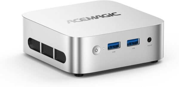 ACEMAGIC N150 Vista Mini PC V1, Twin Lake-N N150(Beat N100/N95, up to 3.6GHz), 16GB DDR4 RAM 512 SSD Mini Computers, Windows 11 Pro Desktop 4K Dual Display/HDMI/WiFi/BT/LAN for Home/Office