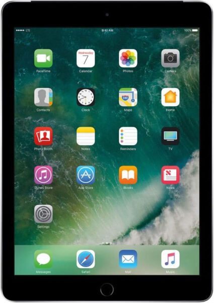 2017 Apple iPad (9.7-inch, WiFi + Cellular, 32GB) – Space Gray (Renewed)