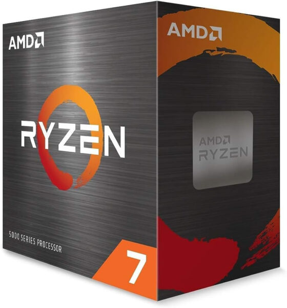 AMD Ryzen 7 5800X 8-core, 16-Thread Unlocked Desktop Processor